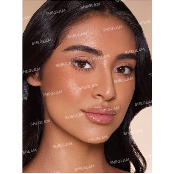 SHEGLAM Liquid Shimmer Bronzer – Mud Pie | Medium to Deep Skin | Rich Neutral - Picture 2 of 10